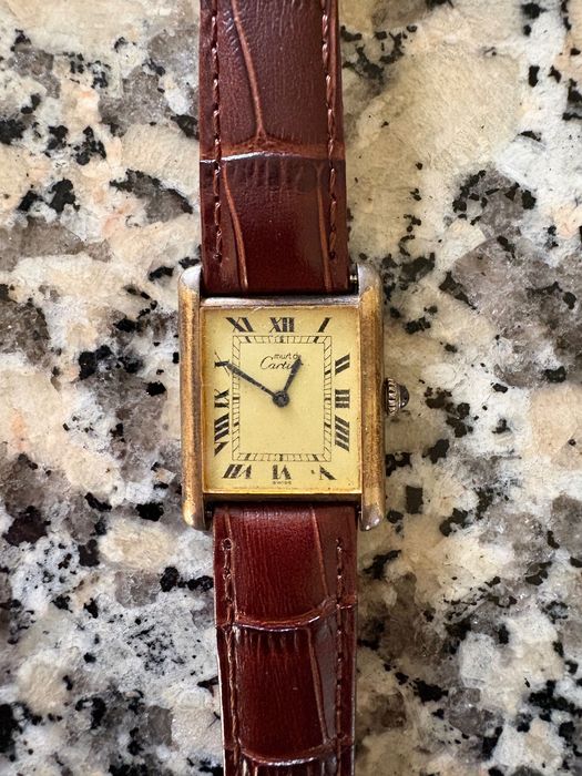 Cartier Must Tank Vintage
