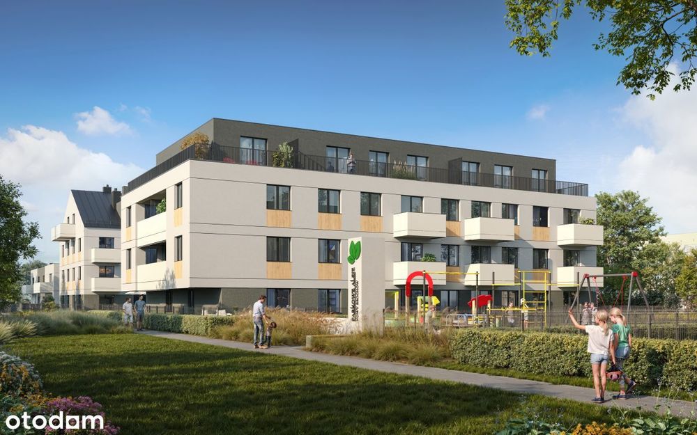 2-pokojowe mieszkanie 41m2 + balkon Bez Prowizji