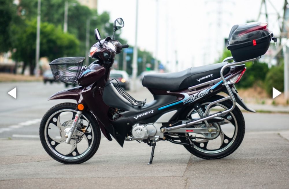 Мотоцикл/Мопед Viper Active 125 (Вайпер Актів)Офіційний з гарантією