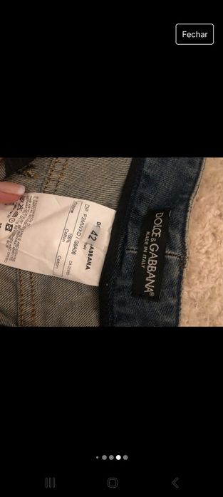 Calças Dolce & Gabana originais novas