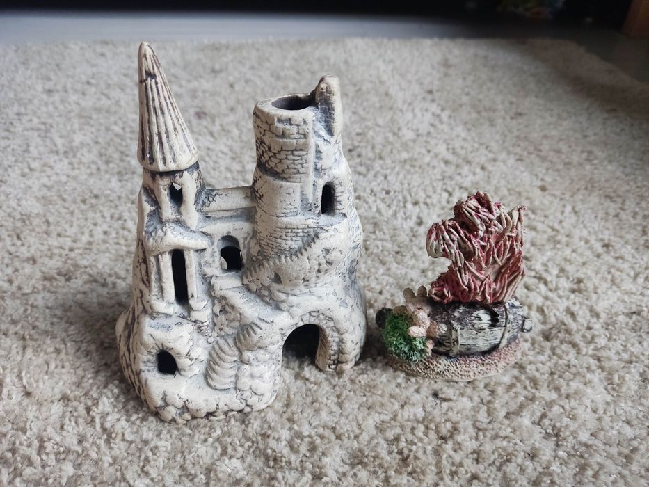 Ceramiczna ozdoba do akwarium Zamek