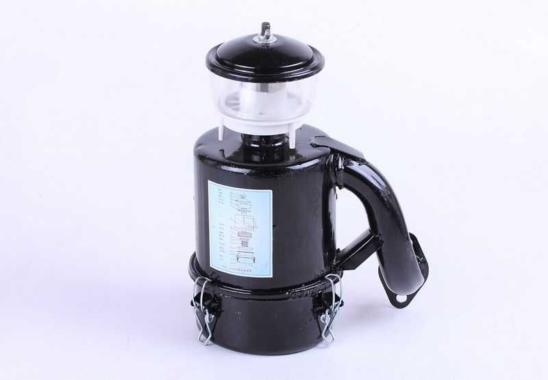 Повітряний фільтр 190 в зборі паперовий з масляною ванною на мотоблок