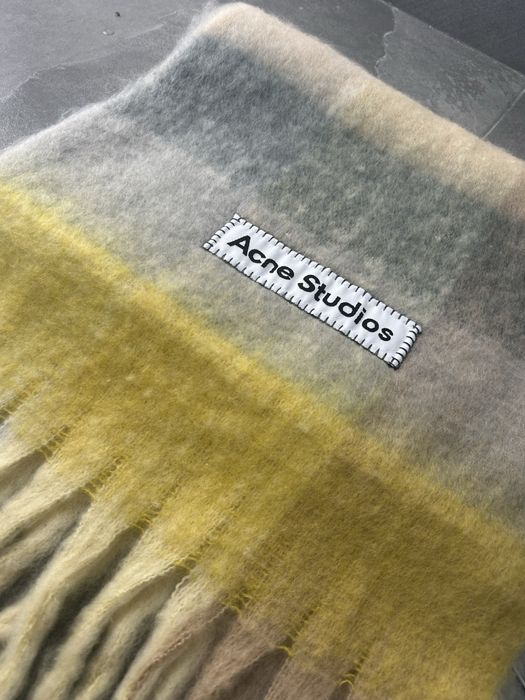 Acne Studios Yellow Scarf
