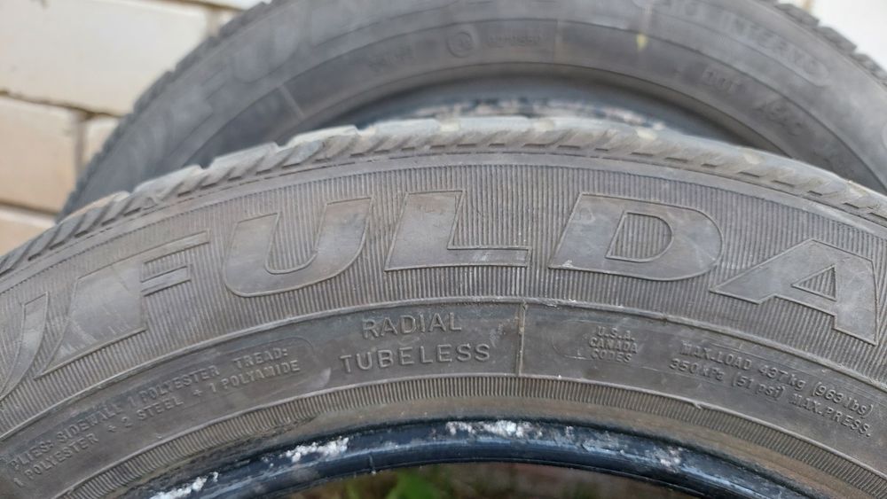 165/65/14 Fulda б/у пара