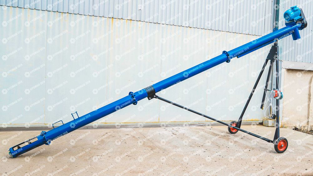 Шнековий погрузчик, підбирач, шнек, транспортер зерна, протруйник.