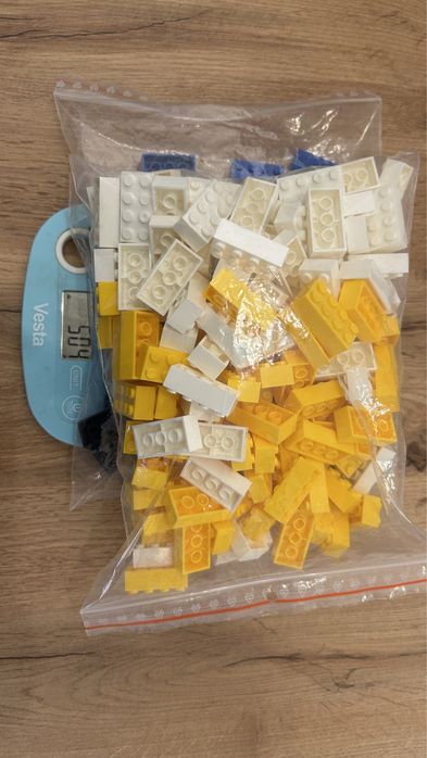 Klocki 0,5 kg brick 2x4 kompatybilne z Lego