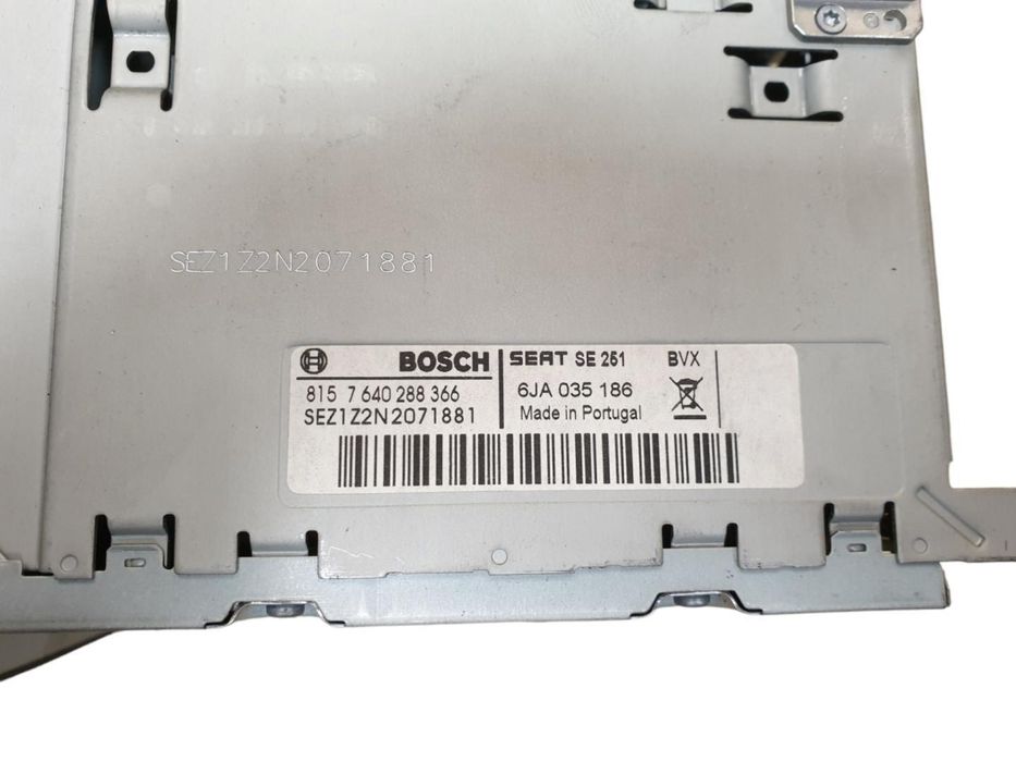 Sistema De Áudio Rádio Cd Seat Toledo Kg3