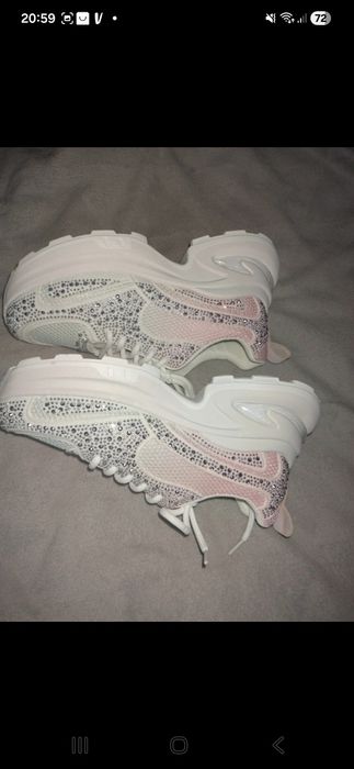 Adidasy z cyrkonaimi blyszczace 38