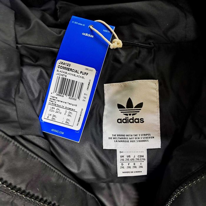 Оригінальний зимовий пуховик Adidas Tonal Hooded Black / JX4123