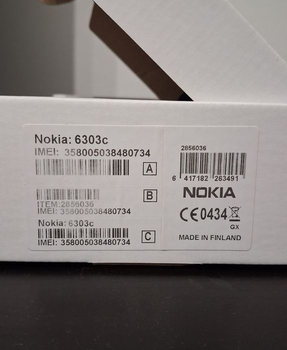 Nokia 6303 NOVO.