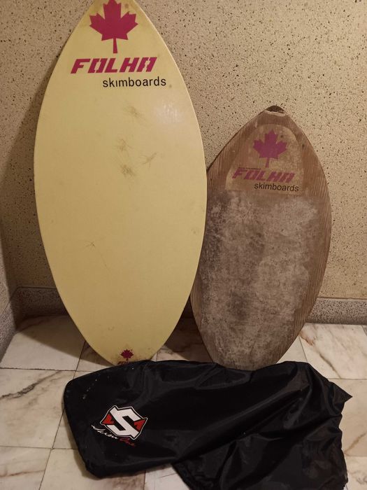 2 Pranchas Skimming Marca Folha
