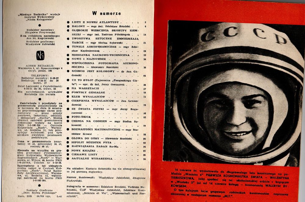 "Młody Technik". Nr 6 (czerwiec 1963)
