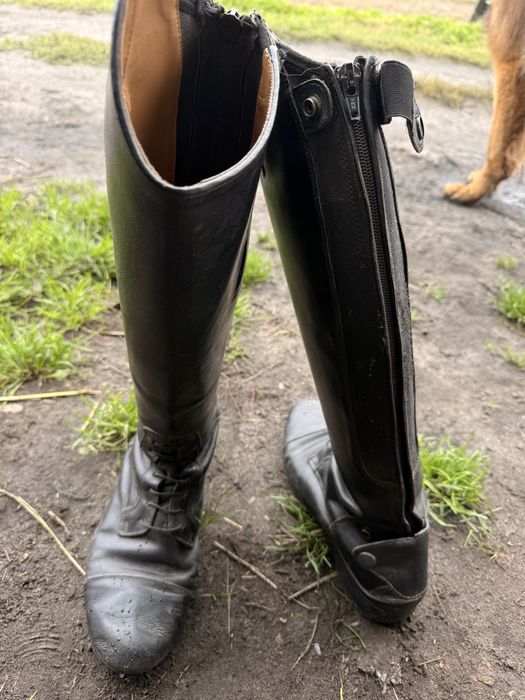 Oficerki, buty do jazdy konnej 40