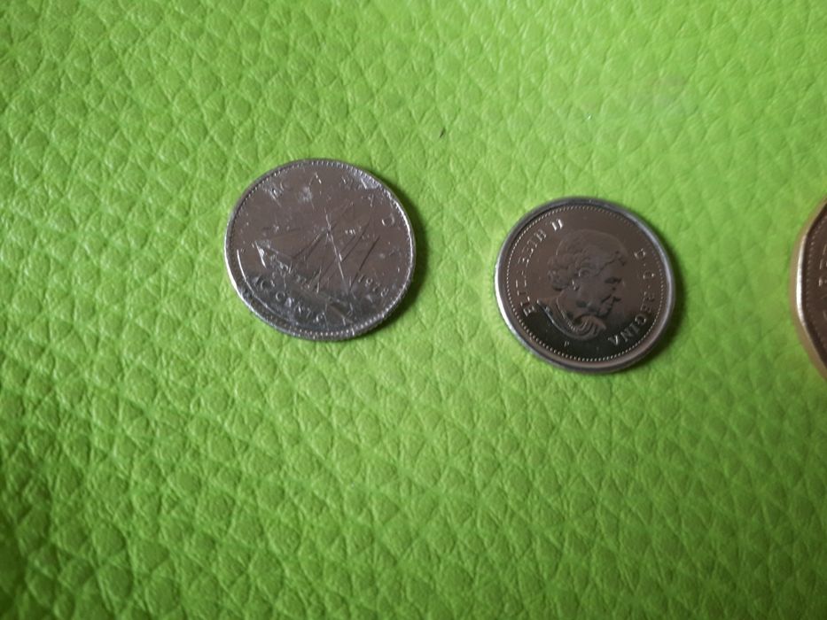 Lote moedas Canadá
