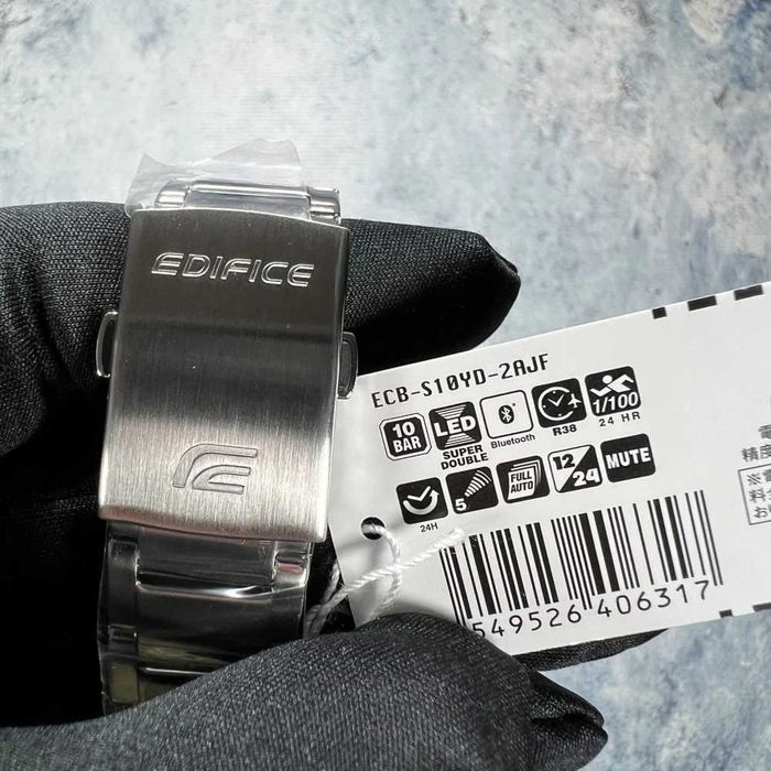 ОРИГІНАЛ:  Casio ECB-S10D-2AEF ECB-S10D-2A. Гарантія 24 місяці