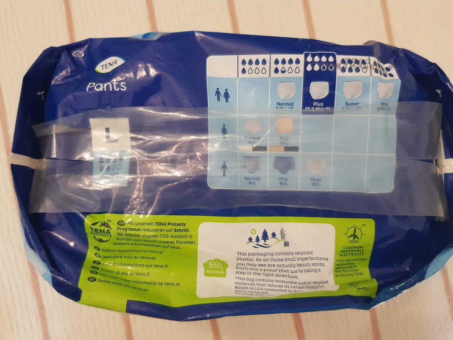 Cuecas Incontinência Tena Mulher - Tamanho L Plus