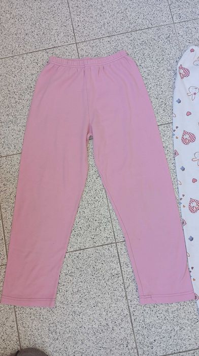 Conjunto de calças pijama menina 8-10 anos