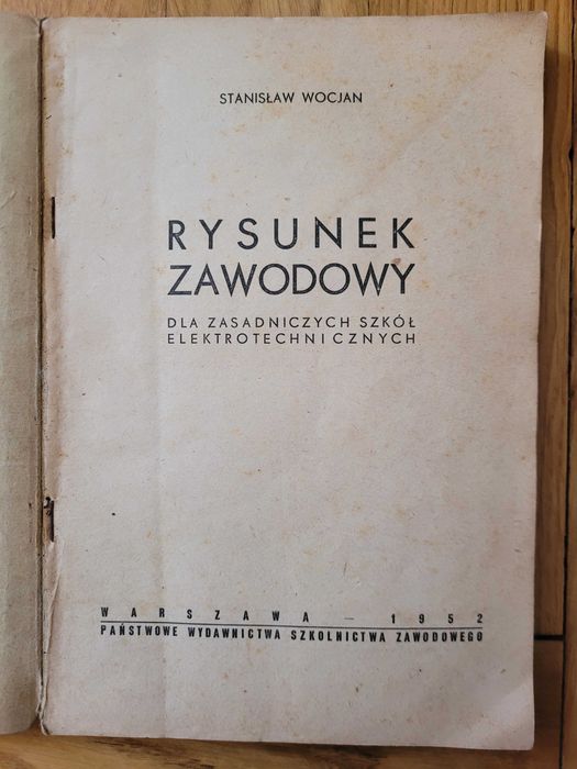 Stanisław Wocjan - Rysunek Zawodowy
