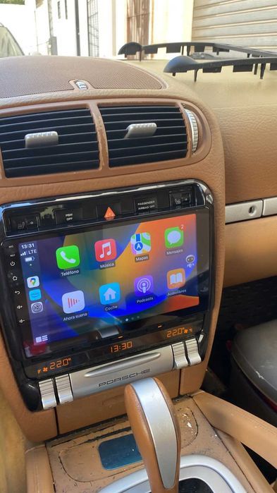 Radio Android 12 2din Porsche Cayenne 2003:2010r gps wifi bluetooth + kamera cofania