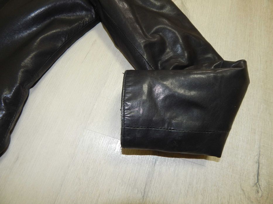 Жіноча дублянка з натуральної шкіри 44 розмір