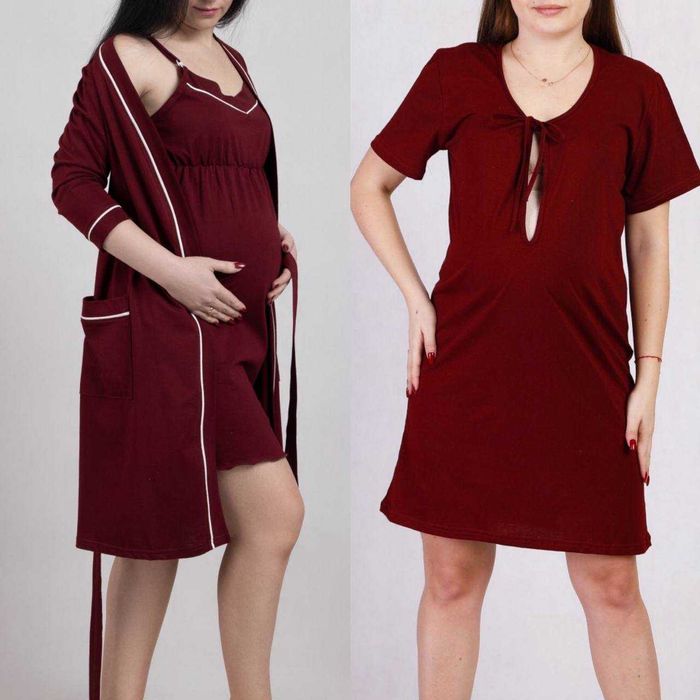 Комплект в пологовий трійка кант, сорочка на пологи 44-62