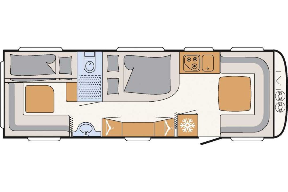 Dethleffs Camper 740 RFK 2021 | Isabella | Jak Nowa