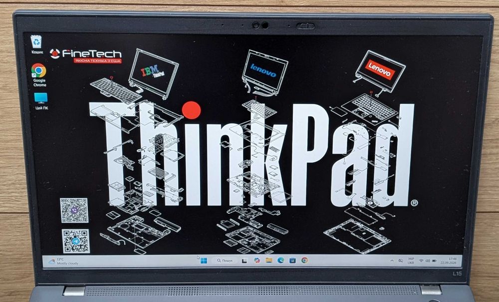 Lenovo ThinkPad L15 Gen3 FHD IPS AMD Ryzen 5 PRO 5675U 16Gb 512Gb