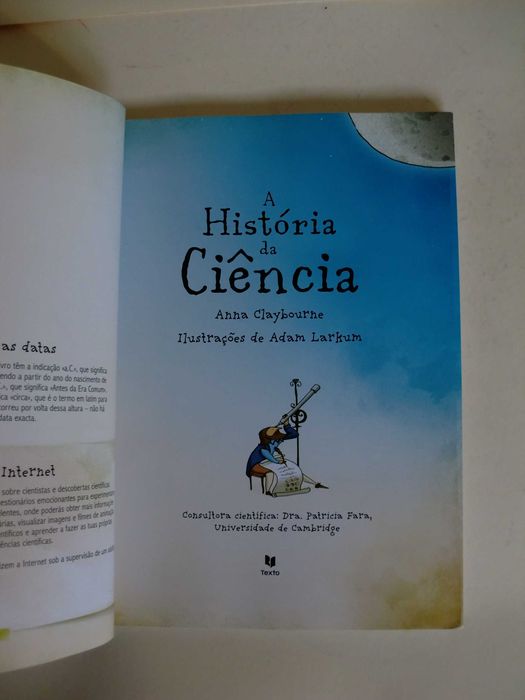 A História da Ciência
de Anna Claybourne