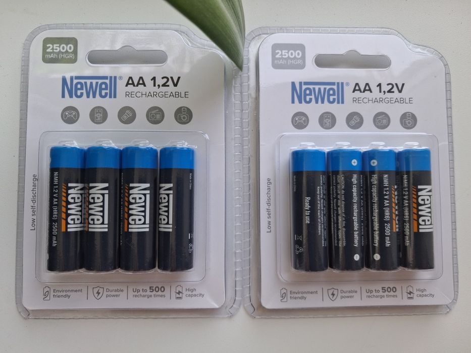 Акумулятор Newell NiMH AA 2500 x4 NiMH AA 2500 mAh. Гар24 міс.