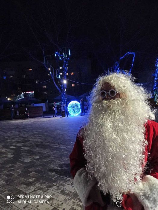 Санта Клаус, привітання з Новим Роком на замовлення