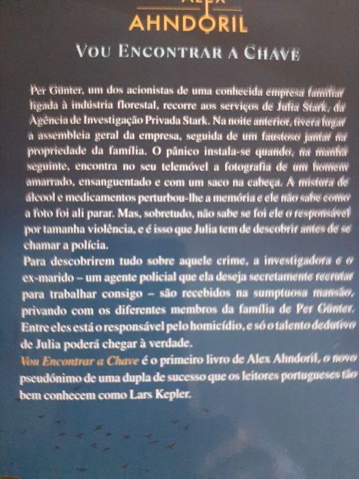 Vou encontrar a chave