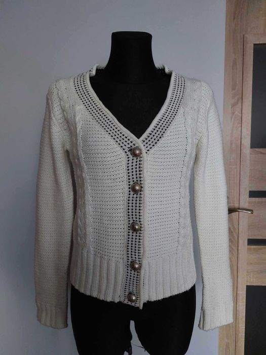 Sweter kardigan M guziki