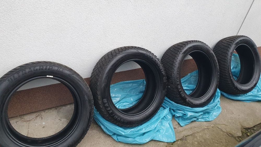 Opony zimowe goodyear ultragrip arctic w bardzo dobrym stanie