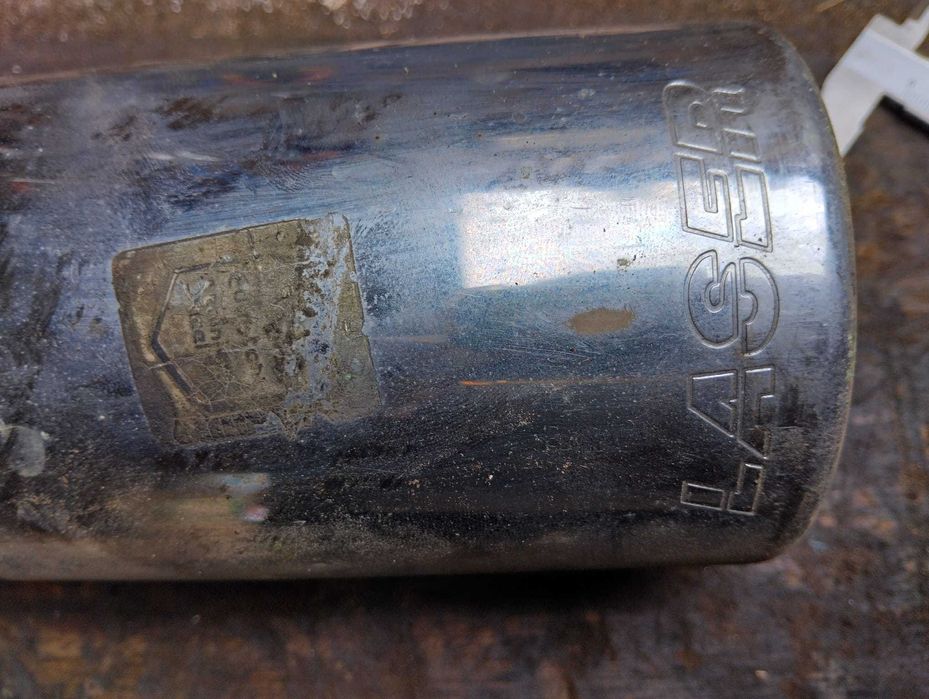 Ponteira escape inox LASER