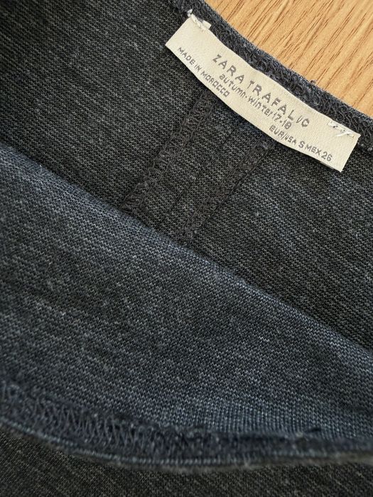 Стильна трикотажна сукня міді zara s