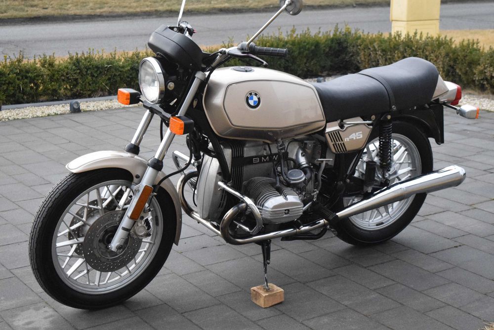 BMW R 45 1980r. piękny oldtimer, silnik bosko pracuje, z DE, A2***