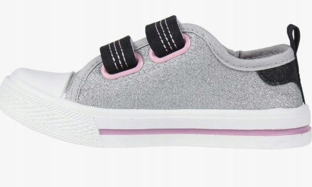 Buty sportowe dla dziewczynki z Minnie Mouse r.23 Cerdá odcienie szaro