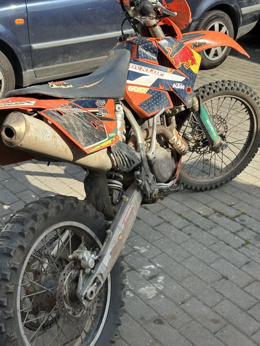 KTM 450 matriculada