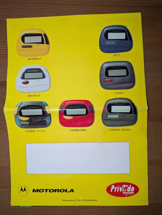 Pager Motorola Echo 1995 - Telecel | Telechamada