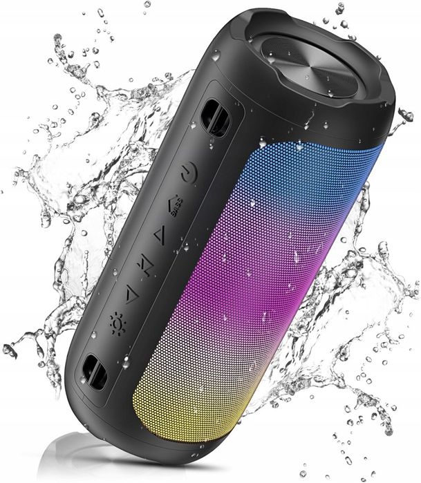 Głośnik Przenośny Łazienkowy Bluetooth Mikrofon 20W IPX7