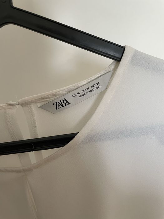 Blusa branca zara