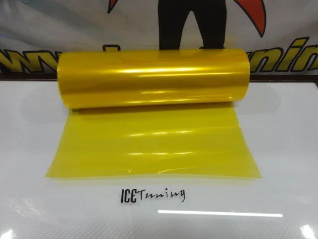 Pelicula de proteção para faróis / farolins / piscas de cor Amarelo lima, Amarelo light, Amarelo, Amarelo dark 0.30m X 1m OU 10m X 0.30m