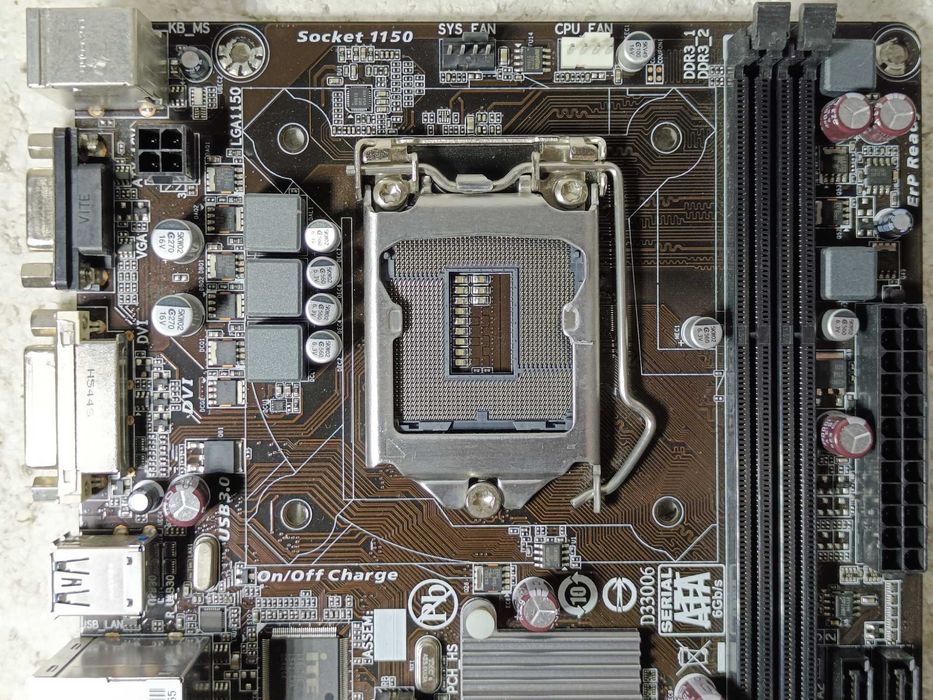 Материнська плата Gigabyte GA-H81M-S2V - MiniITX - LGA1150 під міні ПК