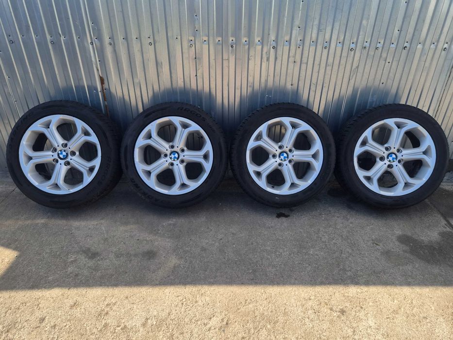 Komplet kol aluminiowych bmw styling 280 lato opony jak nowe 24rok! 235/50r18 et46