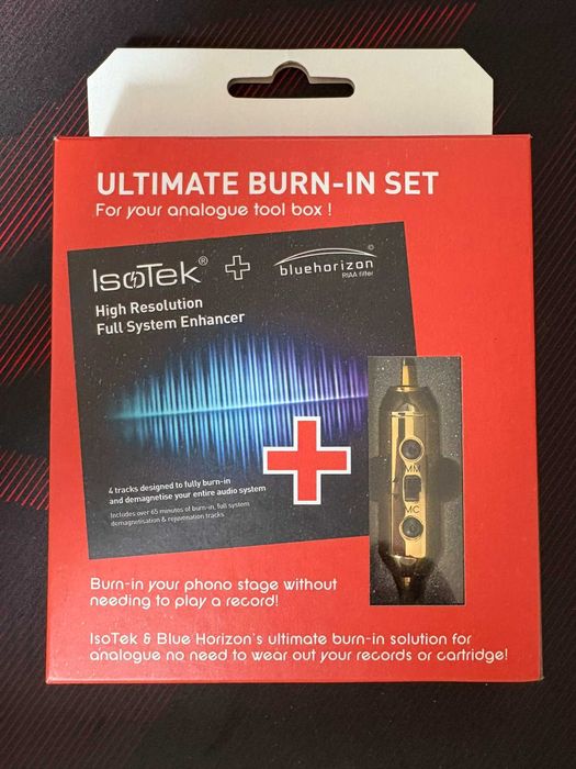 Isotek ultimate burn in set - przedwzmacniacz gramofonowy