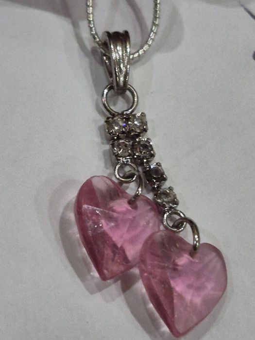 Кулончик  Два сердца