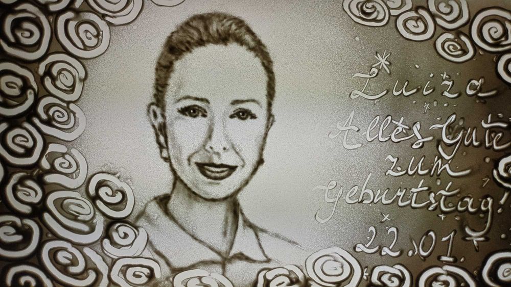 Песочная анимация Рисование светом Шоу подарок видео ролик праздник