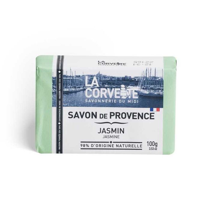 Mydło Marsylskie Prowansalskie La Corvette - jaśmin 100g