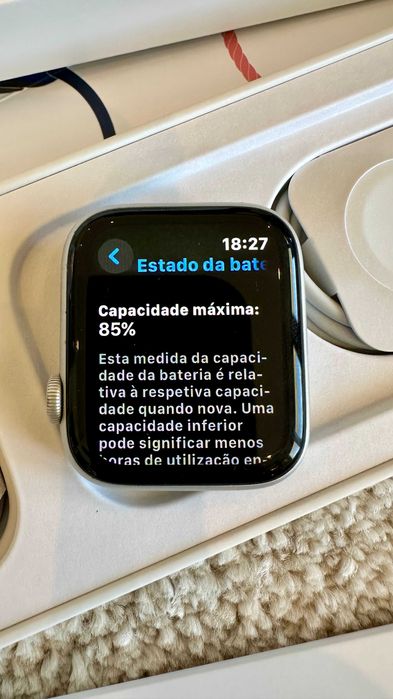 Apple Watch Series 6 - 44mm - Prateado | Como Novo