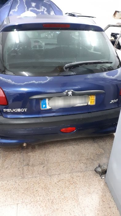 Peugeot 206 1.1 2000 Azul Só Peças